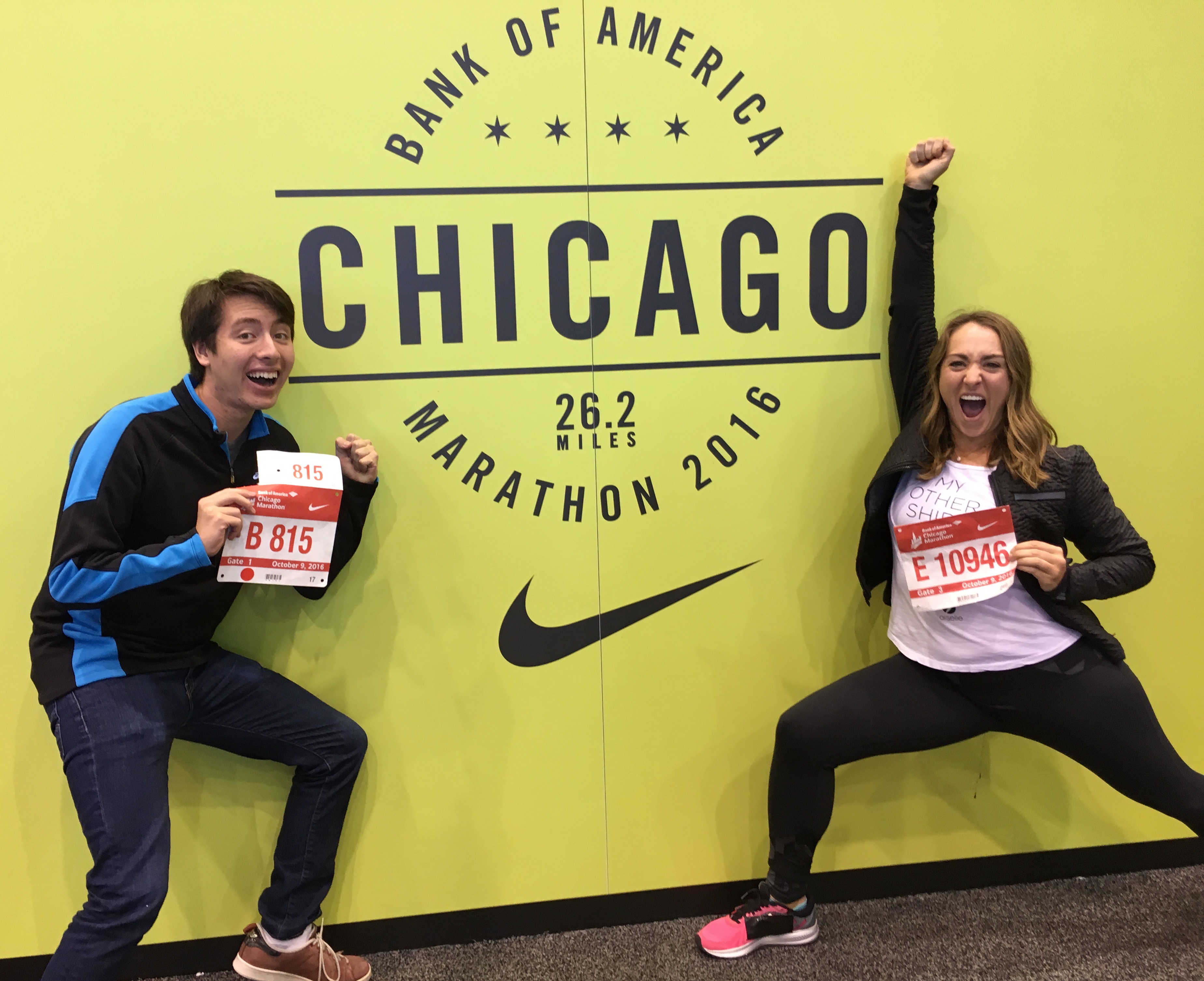 Picture of Will at Chicago Marathon